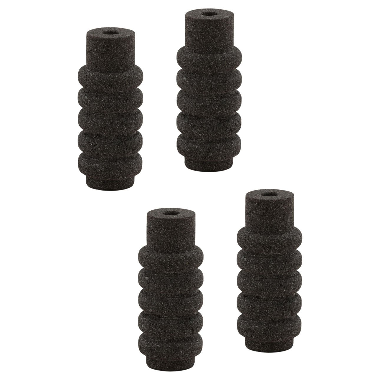 Dark Grey Lava Stone of 3.5 in Wide