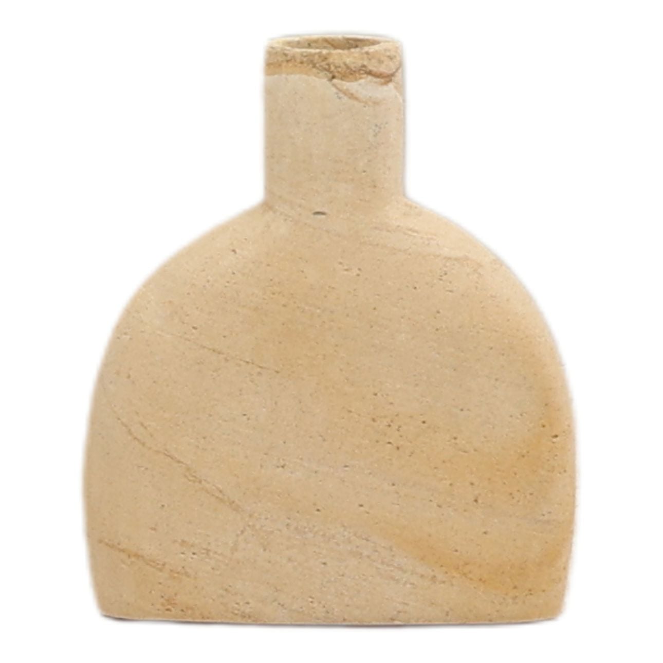 Natural Palimanan Stone Vase 9 in Wide