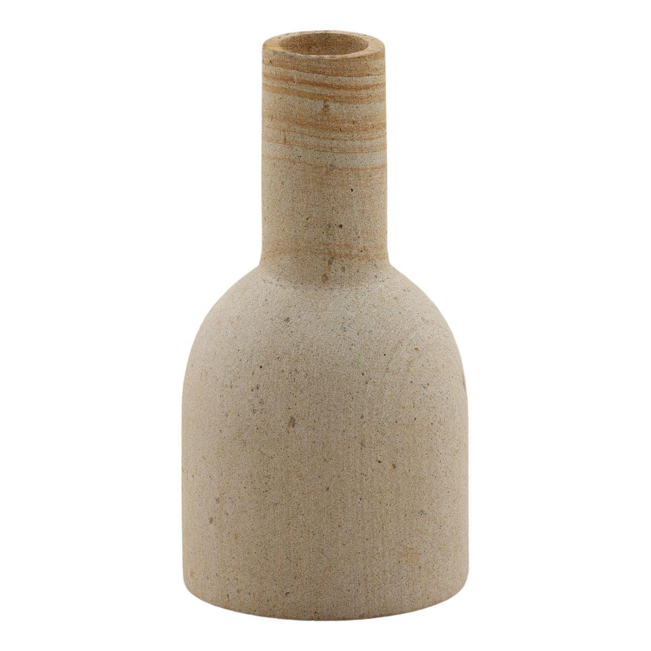 Natural Palimanan Stone Vase 5.5 in Wide