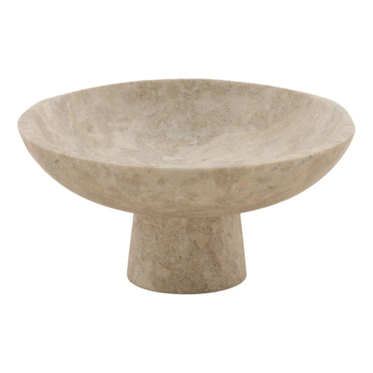 Natural Marble Bowl 10 in Wide