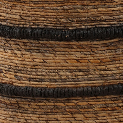 Natural and Black Banana Bark of 17.5 in Wide