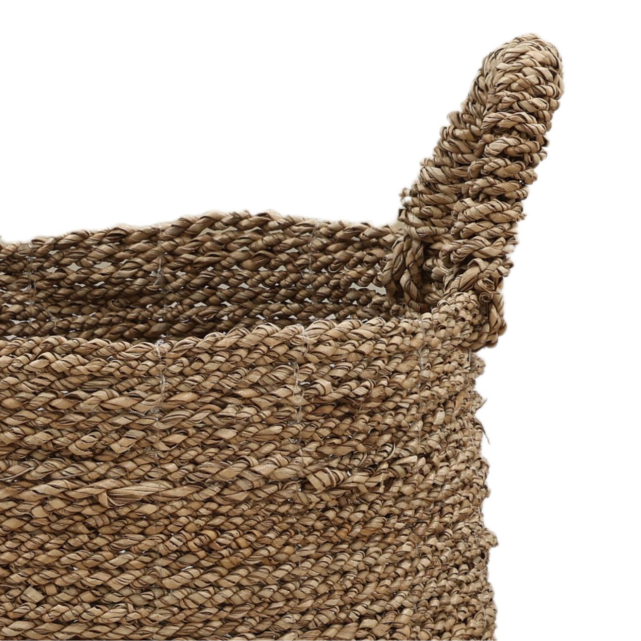 Green and Natural Natural Seagrass of 15.5 in Wide