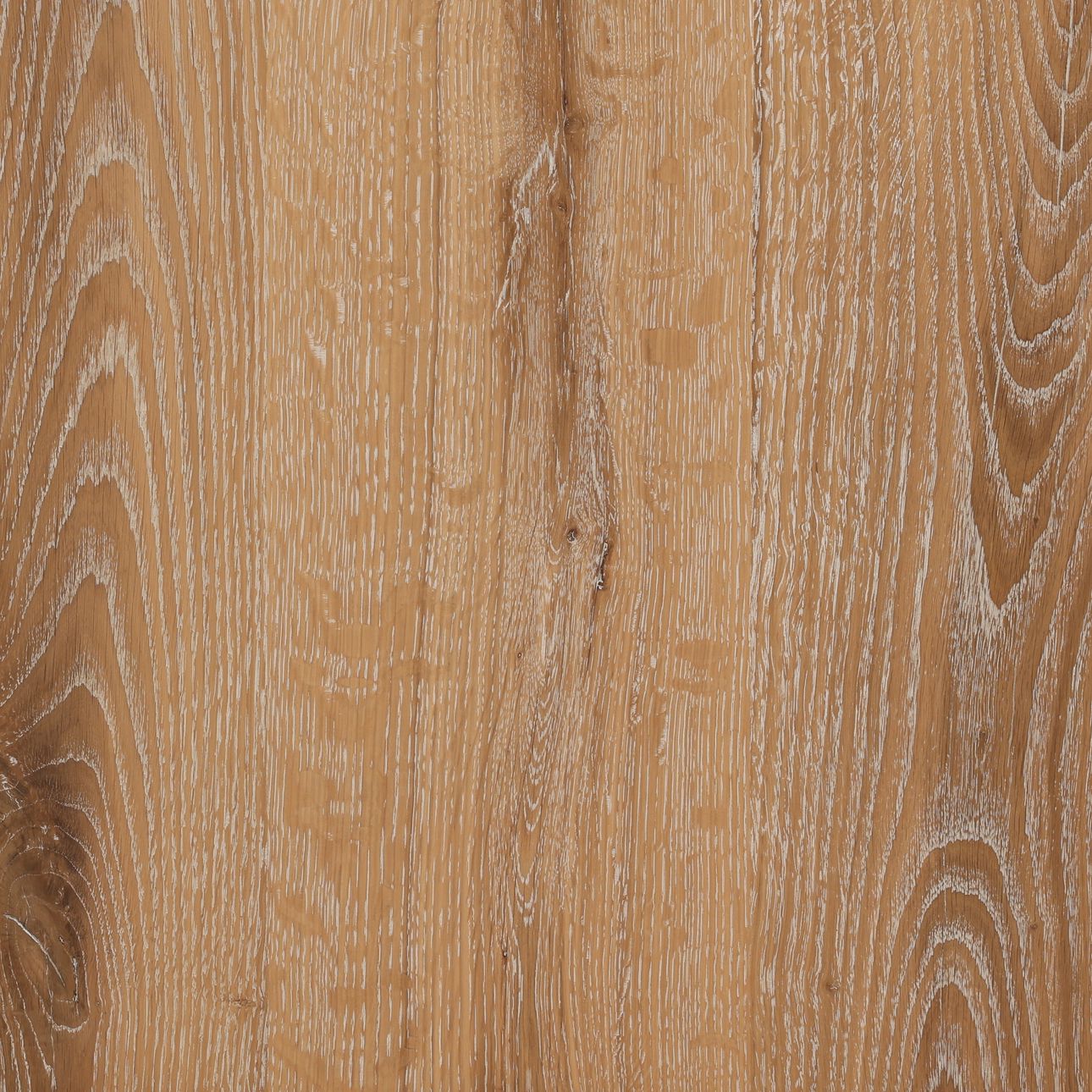 Natural Wash and Cream Oak Wood, Oak Veneer and Marble Sideboard 79.5 in Wide