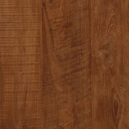 Modern Micro Cement and Teak Wood Cabinet