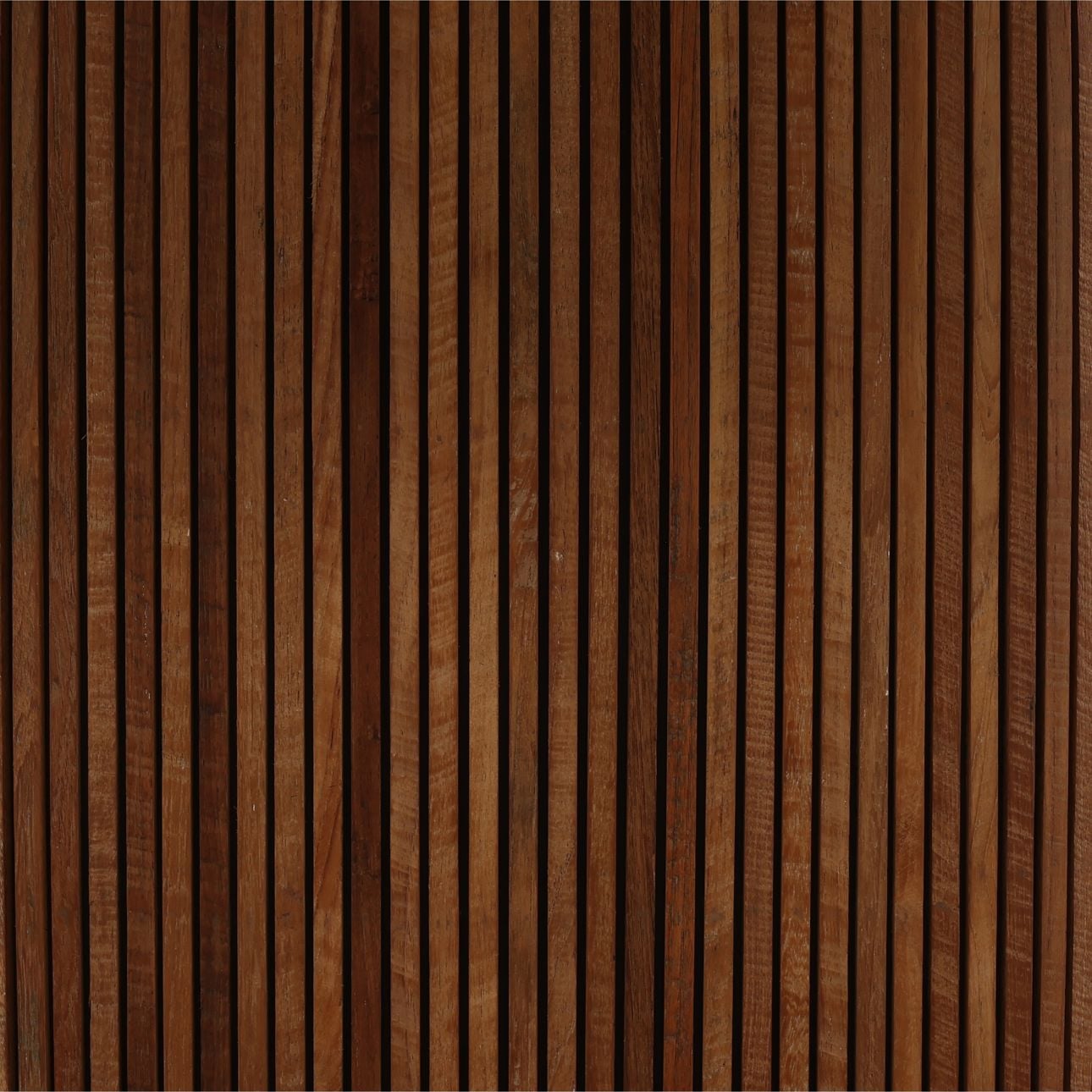 Sand and Brown Micro Cement and Teak Wood Table 55 in Wide