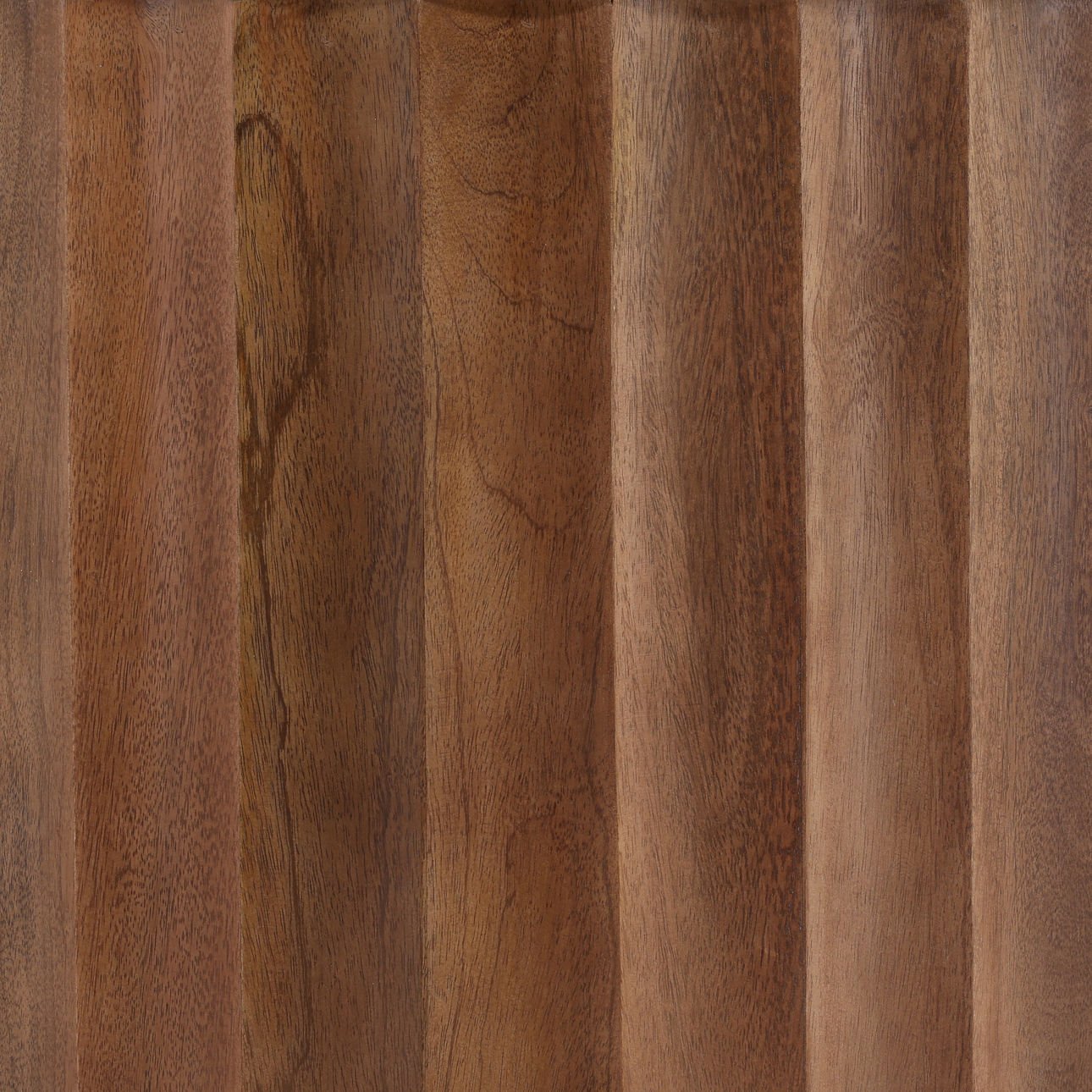 Natural and Medium Brown Travertine and Solid Hardwood Table 22.5 in Wide