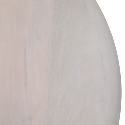 Whitewash Mango Wood Table 30 in Wide