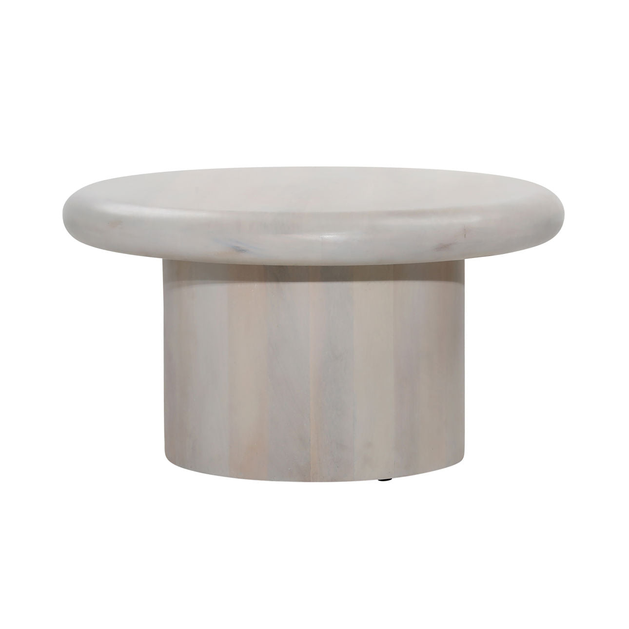 Whitewash Mango Wood Table 30 in Wide
