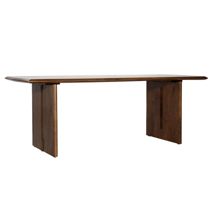 Medium Brown Mango Wood Table 83 in Wide
