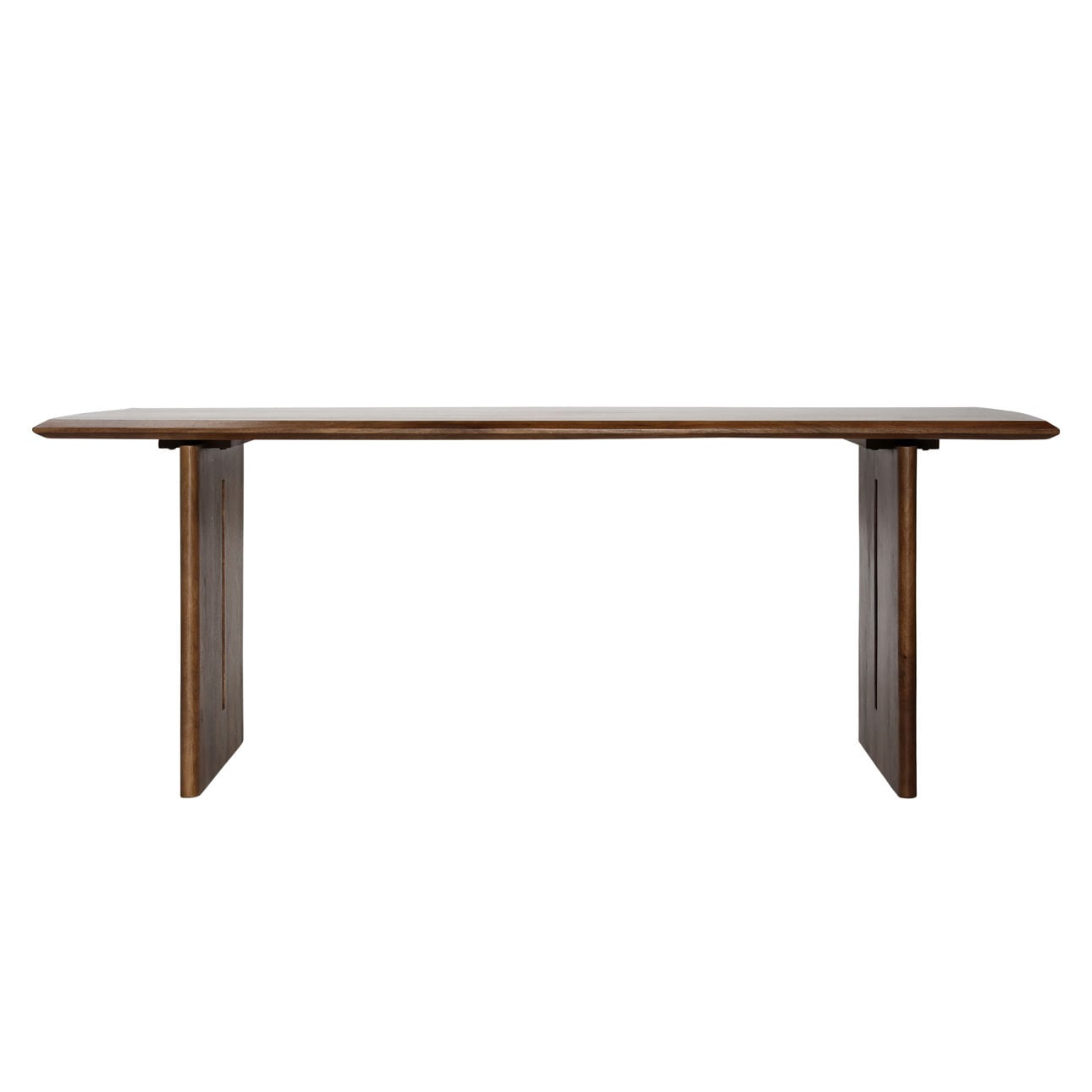 Medium Brown Mango Wood Table 83 in Wide