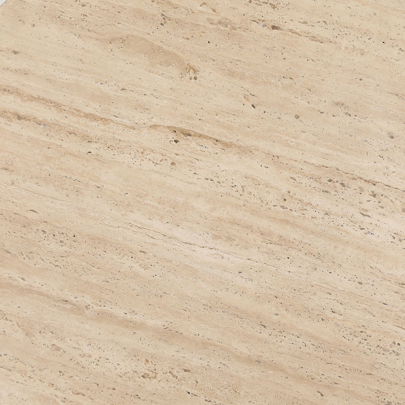 Natural Travertine Table 30 in Wide