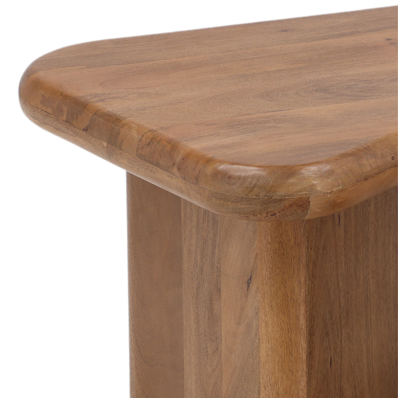 Brown Mango Wood Table 38.5 in Wide