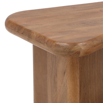 Brown Mango Wood Table 38.5 in Wide