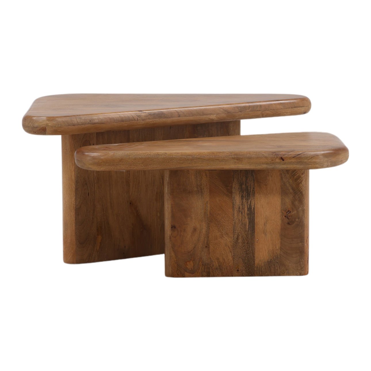 Brown Mango Wood Table 38.5 in Wide