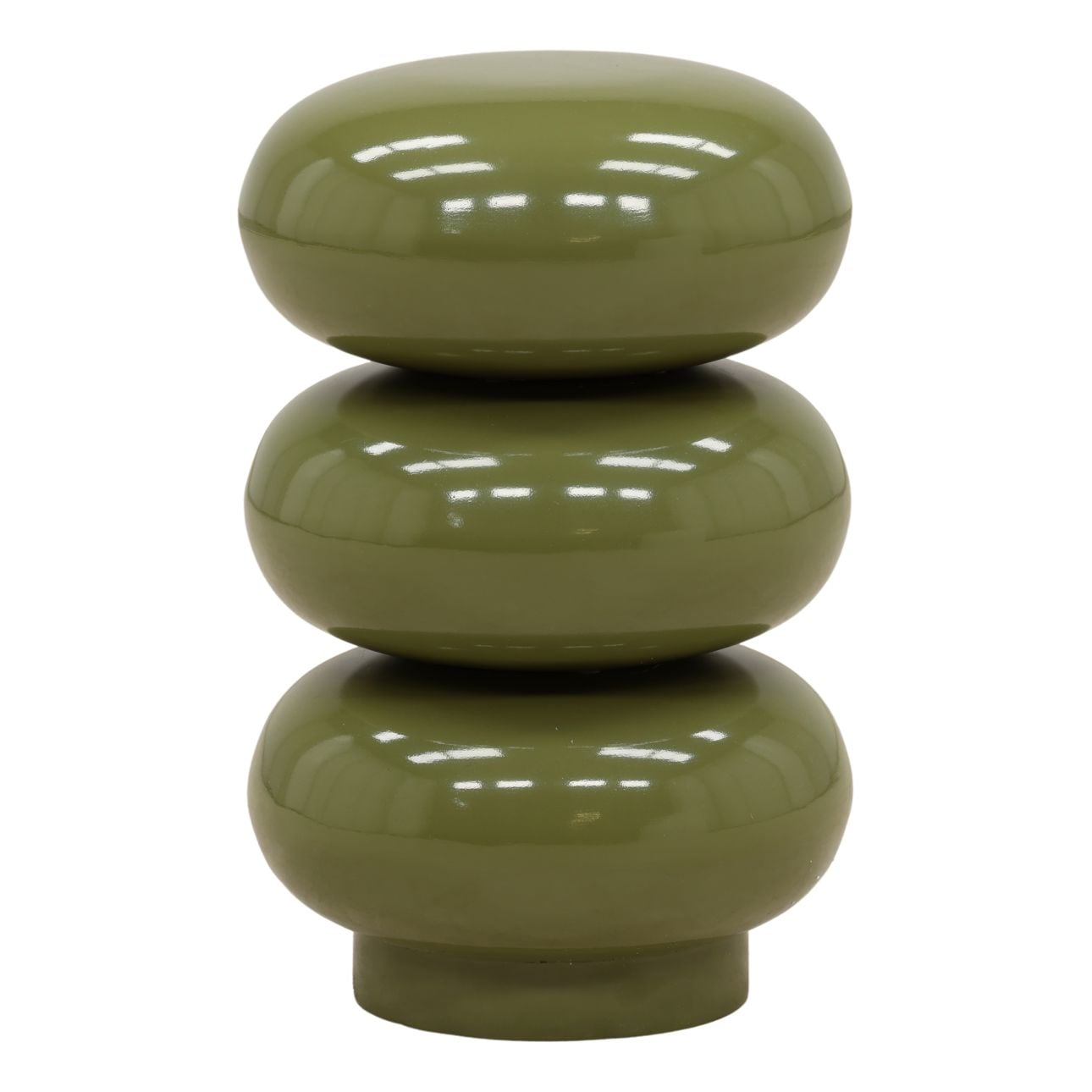 Green Iron Table 13.5 in Wide