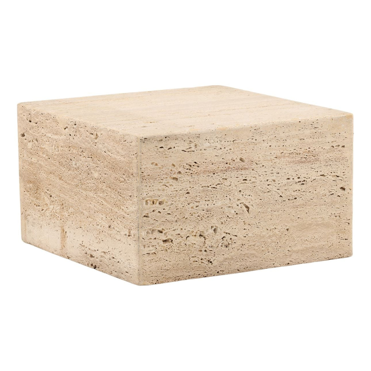Artisan Rough Travertine Coffee Table