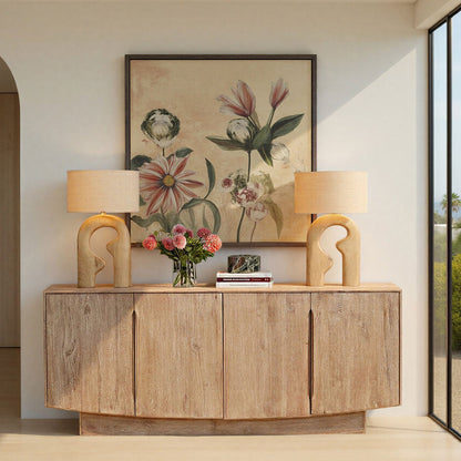 Curated Mango Wood Cabinet