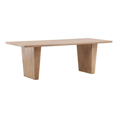 Light Natural Mango Wood Table 88 in Wide