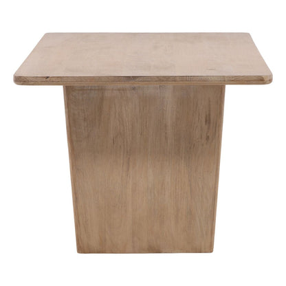 Light Natural Mango Wood Table 88 in Wide