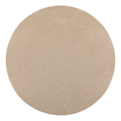 Light Natural Mango Wood and Botochino Stone Table 59 in Wide