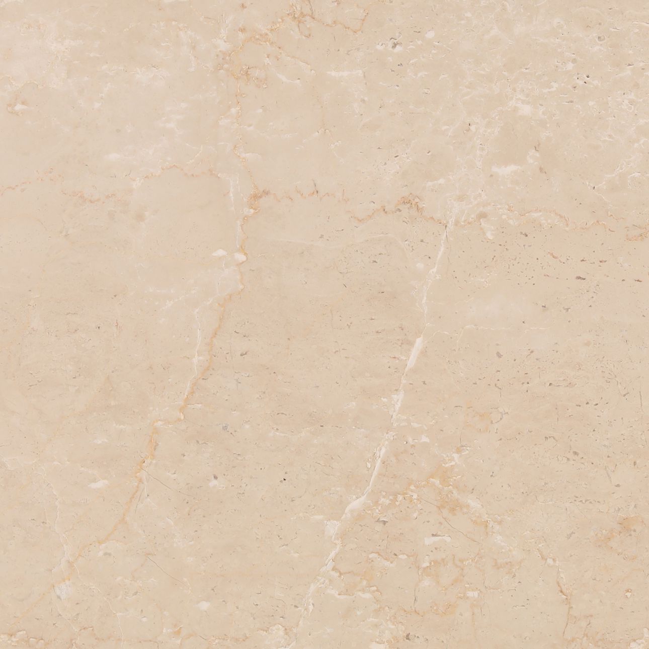 Light Natural Mango Wood and Botticino Stone Table 48 in Wide