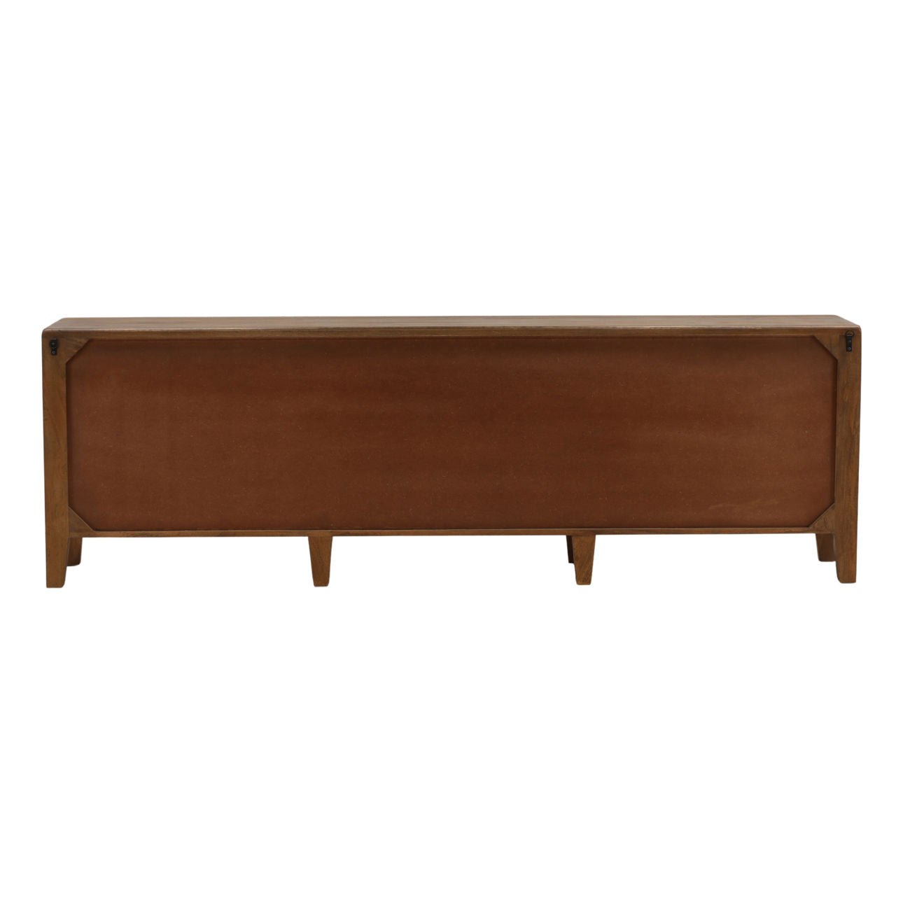 Dark Brown Mango Wood Sideboard 94 in Wide