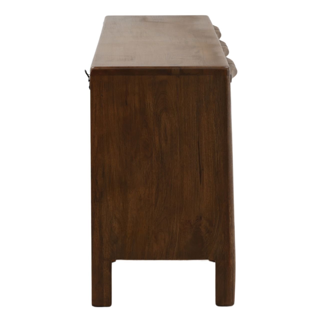 Dark Brown Mango Wood Sideboard 94 in Wide