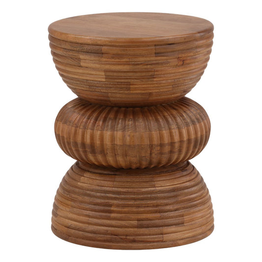 Curated Mango Wood Side Table