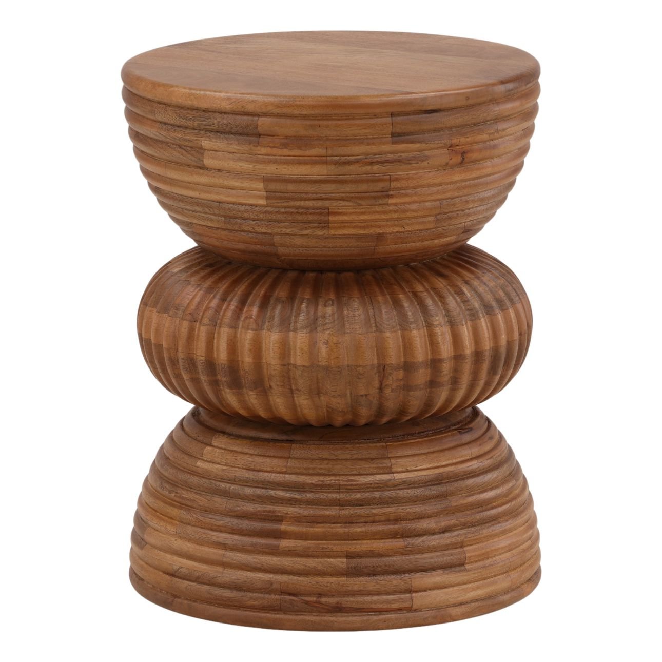Natural Mango Wood Table 15 in Wide