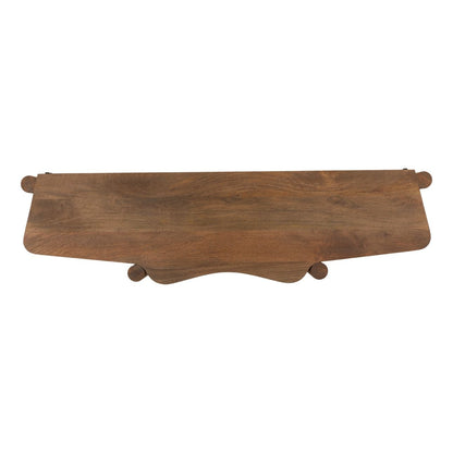 Dark Brown Mango Wood Sideboard 65 in Wide