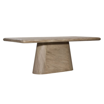 Weathered Natural Acacia Wood Table 79 in Wide