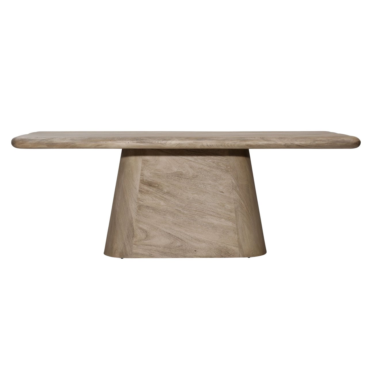 Weathered Natural Acacia Wood Table 79 in Wide