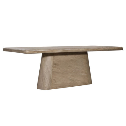 Weathered Natural Acacia Wood Table 79 in Wide