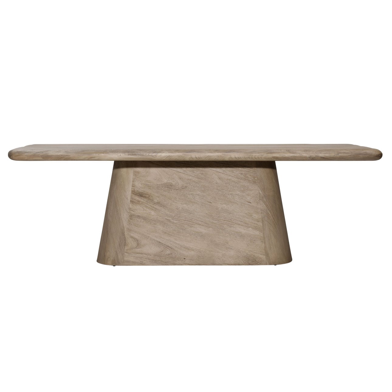 Weathered Natural Acacia Wood Table 79 in Wide