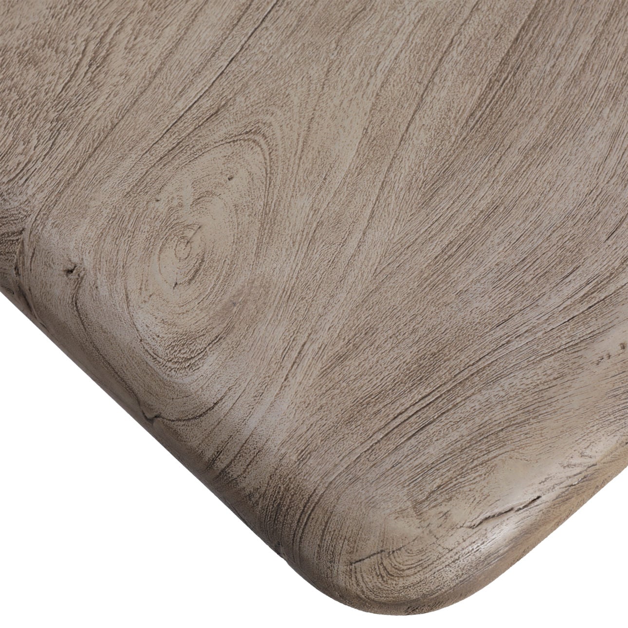 Weathered Natural Acacia Wood Table 58 in Wide