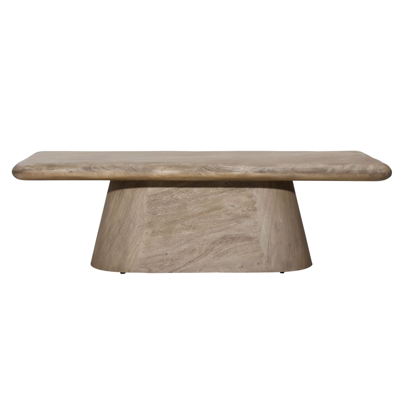 Weathered Natural Acacia Wood Table 58 in Wide