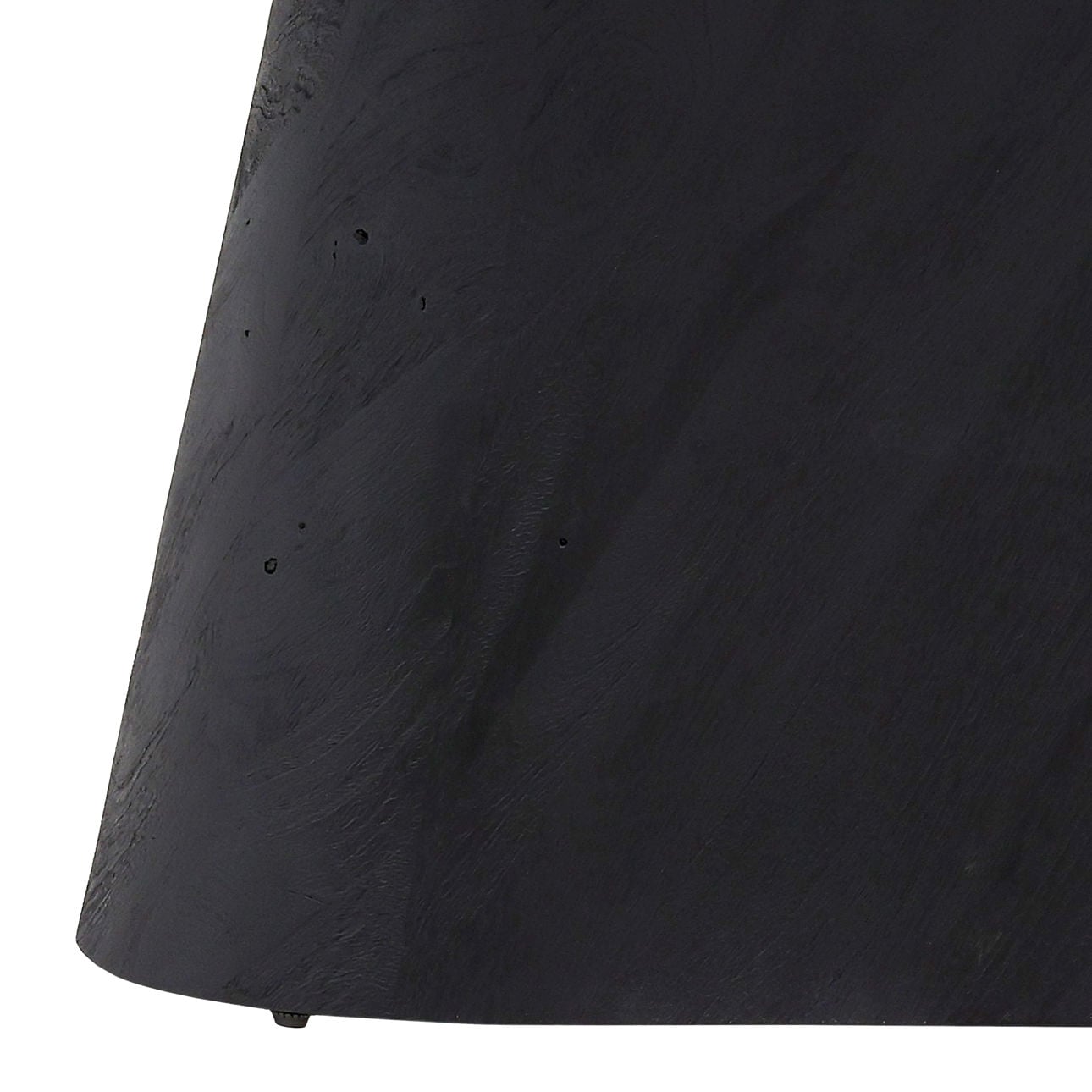 Black Acacia Wood Table 69.5 in Wide