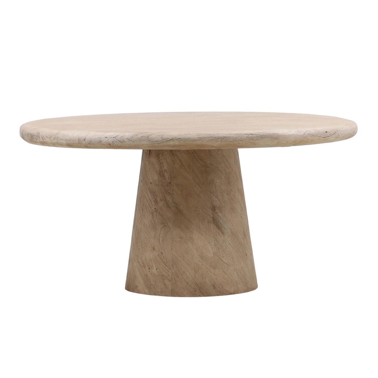 Weathered Natural Acacia Wood Table 60 in Wide