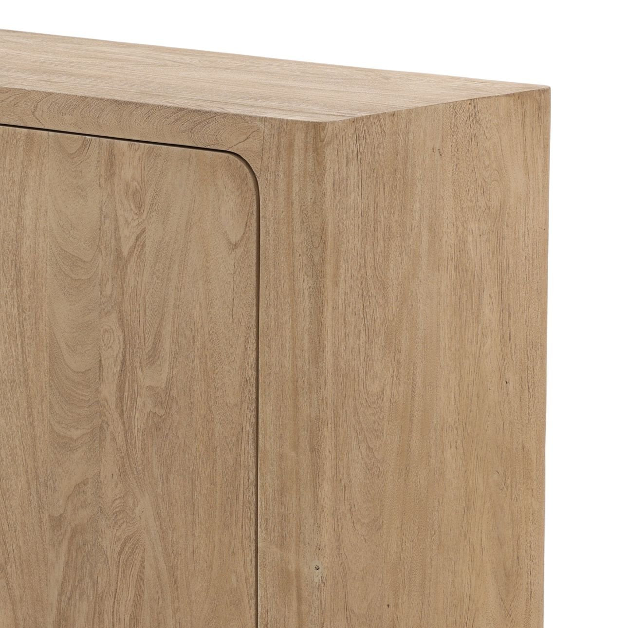Weathered Natural Acacia Wood Sideboard 106 in Wide