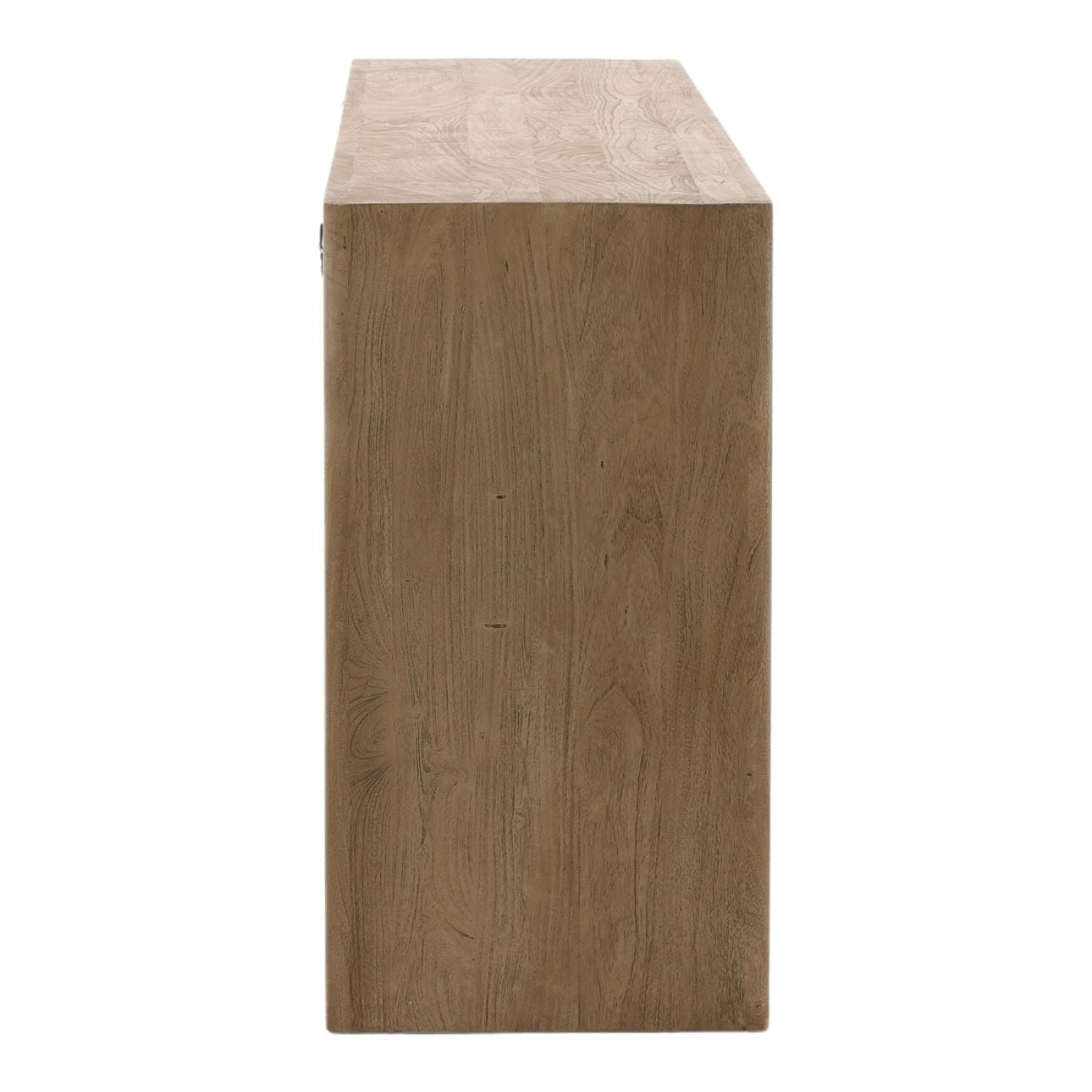 Weathered Natural Acacia Wood Sideboard 106 in Wide