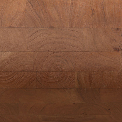 Brown Acacia Wood Table 58 in Wide