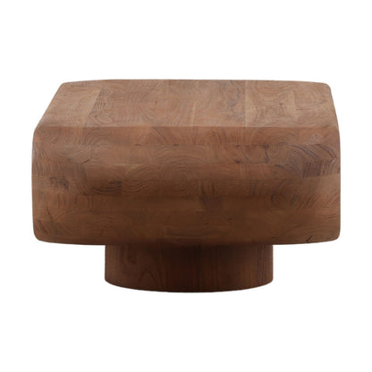 Brown Acacia Wood Table 58 in Wide