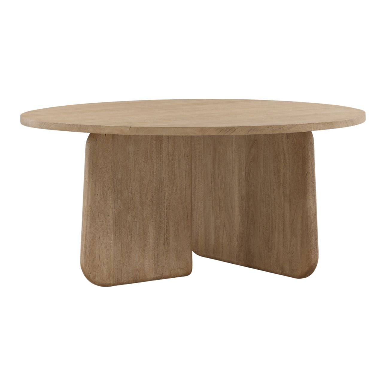 Weathered Natural Acacia Wood Table 62 in Wide