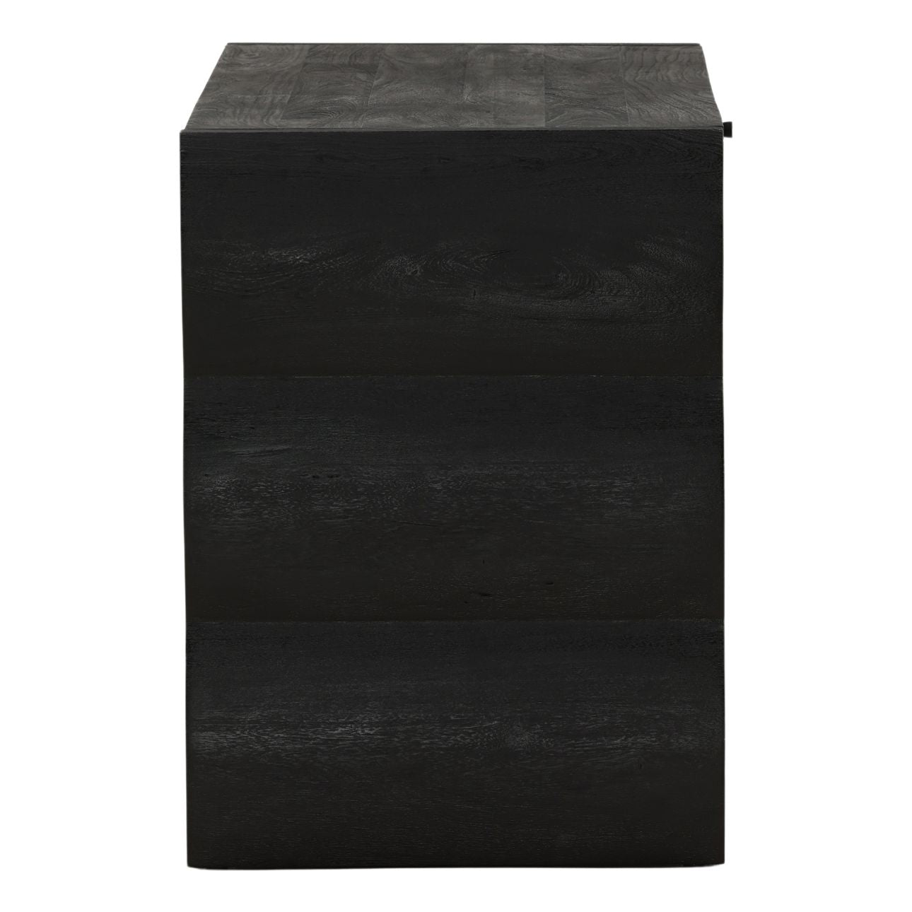 Black Acacia Wood Desk 51.5 in Wide