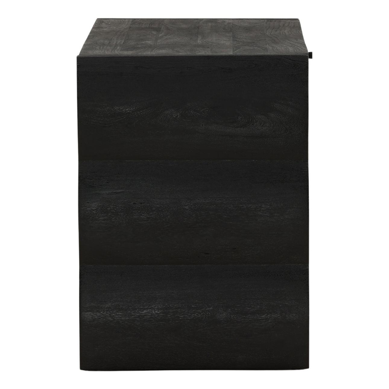 Black Acacia Wood Desk 51.5 in Wide