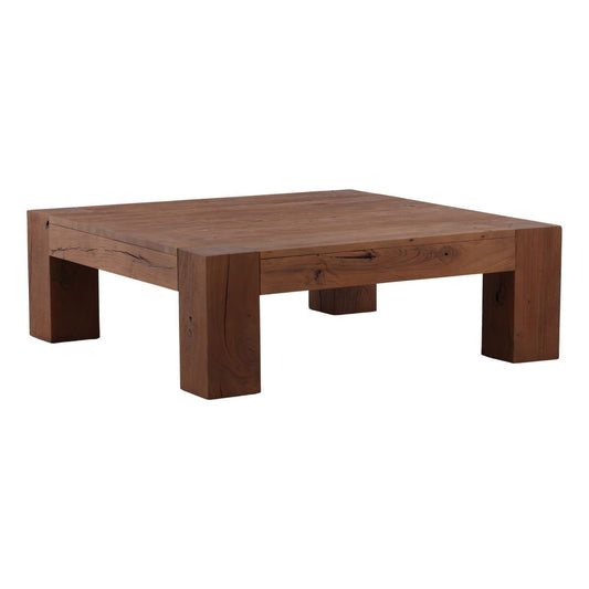 Brown Acacia Wood Table 47.5 in Wide