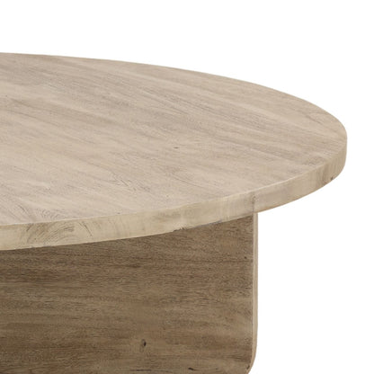 Crafted Acacia Wood Coffee Table
