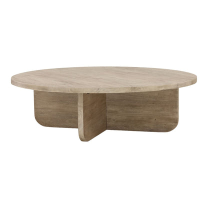 Weathered Natural Acacia Wood Table 55 in Wide