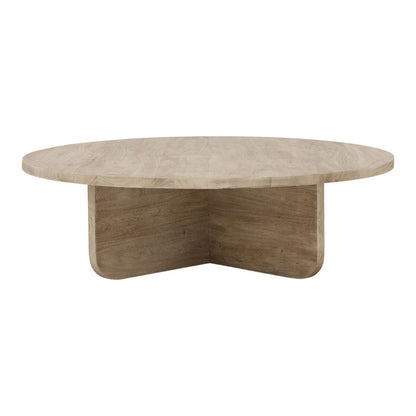 Weathered Natural Acacia Wood Table 55 in Wide