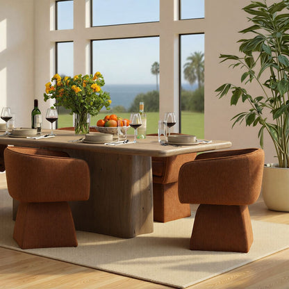 Artisan Acacia Wood Dining Table